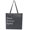 Grey With White, variant on Throw Fetchin' Repeat Embroidered Tote Bag