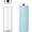 Light Blue, variant on Glass Water Bottles 32 oz, 1 liter / 1000ml Wide Mouth Glass Drinking Bottles with , Large Borosilicate Water Bottle for School Office Travel Yoga Gym, 1 Pack