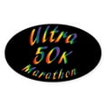 thumbnail image 1 of CafePress - 50 K Ultra Marathon Sticker - Sticker (Oval), 1 of 1