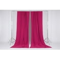 thumbnail image 5 of Solid Poplin Window Curtain or Photography Backdrop 58" Wide - Fuchsia, 5 of 5