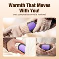thumbnail image 3 of Rechargeable Hand Warmers Pack Portable Heating Pads For Winter Sports And Daily Use With Extended Eight Hour Battery Life, 3 of 3