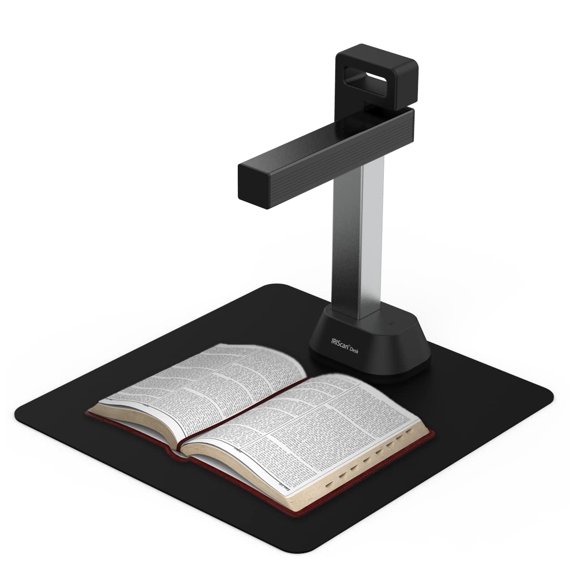 IRIScan Escáner de escritorio de 6 documentos, tecnología de aplanamiento automático y escritorio, cámara de 12 MP, tamaño de carta de captura (8.5 x 11 pulgadas), texto a voz 138 idiomas OCR, PDF/PDF