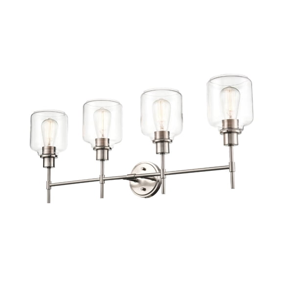 Asheville 4 - Light Satin Nickel