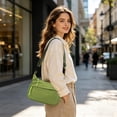 thumbnail image 7 of LEFXSMR Crossbody Bags for Women Men, Messenger Bag with Multiple Pocket, Casual Shoulder Tote Bag for Work Daily Use & Sport Travel, Green, 7 of 7