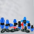thumbnail image 3 of Baohd Quick Couplings And Elbows Reliable Sealing Ball Valves Easy To Open And Close PE Pipe Fittings 32 Blue, 3 of 6