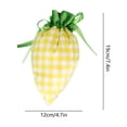 thumbnail image 3 of Nmdmisc Carrot Shaped Easter Treat Bags | Velvet Drawstring Easter Bags - Easter Egg Bunny Bag Holiday for Easter Kids Favors -Yellow, 3 of 6