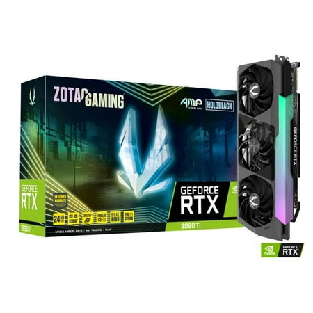 Zotac ZT-A30910B-10P Gaming Geforce Rtx 3090 Ti Amp Extreme Holo Graphics Card