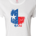 thumbnail image 4 of Inktastic Graffiti Texas State Flag Women's T-Shirt, 4 of 5
