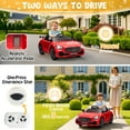 thumbnail image 5 of UBesGoo 12V Licensed Mercedes-Benz Electric Ride On Cars Toys for Kids, Power Wheels with Parent Remote Control, Red, 5 of 9