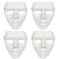 thumbnail image 1 of Máscaras Aterradoras para Halloween KrulMasc 4 pzas. 18x16x4 cm Plástico PVC Blanco Mate Máscara Demoniaca., 1 of 1