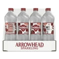 Arrowhead Sparkling Water, Black Cherry, 33.8 oz. Bottles (Pack of 12