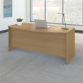thumbnail image 3 of Bush Business Furniture Series C 72" Bow Front Desk Shell in Light Oak, 3 of 6