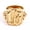 Gold, variant on Vintage Mens Biker Skull Number 13 Ring For Men Stainless Steel Size 6-13-10-Vintage Silver