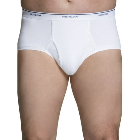 Big Men's White Briefs, 3 Pack