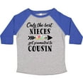 thumbnail image 3 of Inktastic Only the Best Nieces Get Promoted to Cousin Boys or Girls Toddler T-Shirt, 3 of 5
