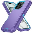 thumbnail image 1 of Armadura a prueba de golpes Defender funda de teléfono para iphone 11 12 13 14 15 Pro Max X XS XR XSMAX 7 8 Plus SE2 SE4 PC duro + cubierta trasera de TPU, 1 of 5