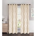 thumbnail image 4 of Drona Room Darkening Thermal 76 X 84 In. Grommet Curtain Panel Pair, 4 of 7