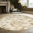 thumbnail image 1 of Radici USA 4186 Catarina Transitional Bone Distressed Floral Vintage Area Rug (7'10" x 10'2"), 1 of 2