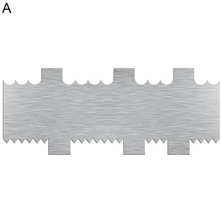 

Yoone Cream Scraper Food Grade Rust-proof Stainless Steel All-Purpose Butter Cream Scraper Cake DIY Gadget for Home