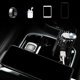 thumbnail image 2 of Purificador De Aire Coche YONGSHENG 2 En 1 Adaptador De Cargador Rápido Usb Dual 24w Gris, 2 of 5