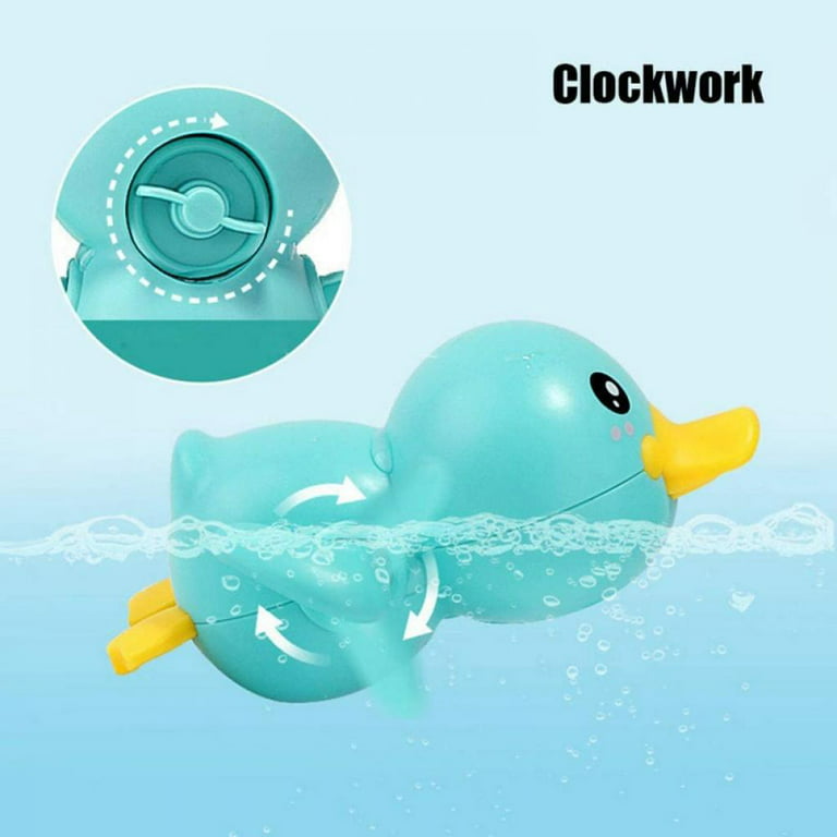 Baby Bath Toys for Toddlers 1-3: Swimming Pool Bathtub Floating Wind Up Toys  - Water Tub Turtle Swim Toy 1 2 3 Year Old Boy Girl Fun Gifts for 6 9 12 18  Month Infant Toddler
