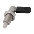 thumbnail image 1 of 1x Indexing Plunger L Type Stainless Locking Bolts Fine Plungers Lever Type Thread Silver M16-10, 1 of 8