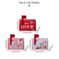 thumbnail image 2 of COM1950s Valentine's Day Mailbox, Iron Heart Design Box for Home Party Decor & Small Gift Holder, 2 of 8