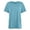 Sky Blue, variant on Daznico Women's Breathable Crew Neck Tee, Short Sleeve Casual Solid Color Top for Everyday Wear,M