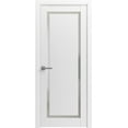 thumbnail image 1 of Sturdy Double Barn Door 48 x 96 inches | Sete 6933 Nebraska Grey with Frosted Glass | Stainless Steel 13FT Rail Hangers Heavy Set | Solid Panel Interior Doors, 1 of 6