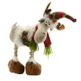 thumbnail image 4 of Ciervo navideño de peluche de 46 cm de alto, ideal como decoración navideña. Beige, 4 of 9