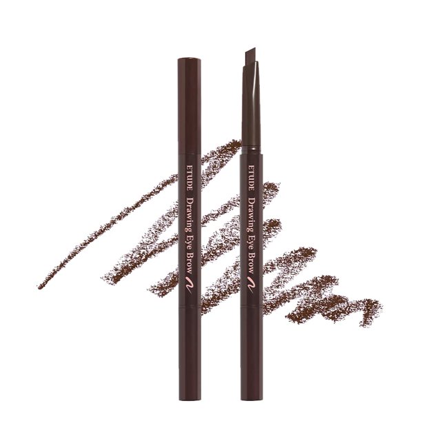 Lápiz de cejas ETUDE Drawing Eye Brow #3 Brown 21AD de larga duración