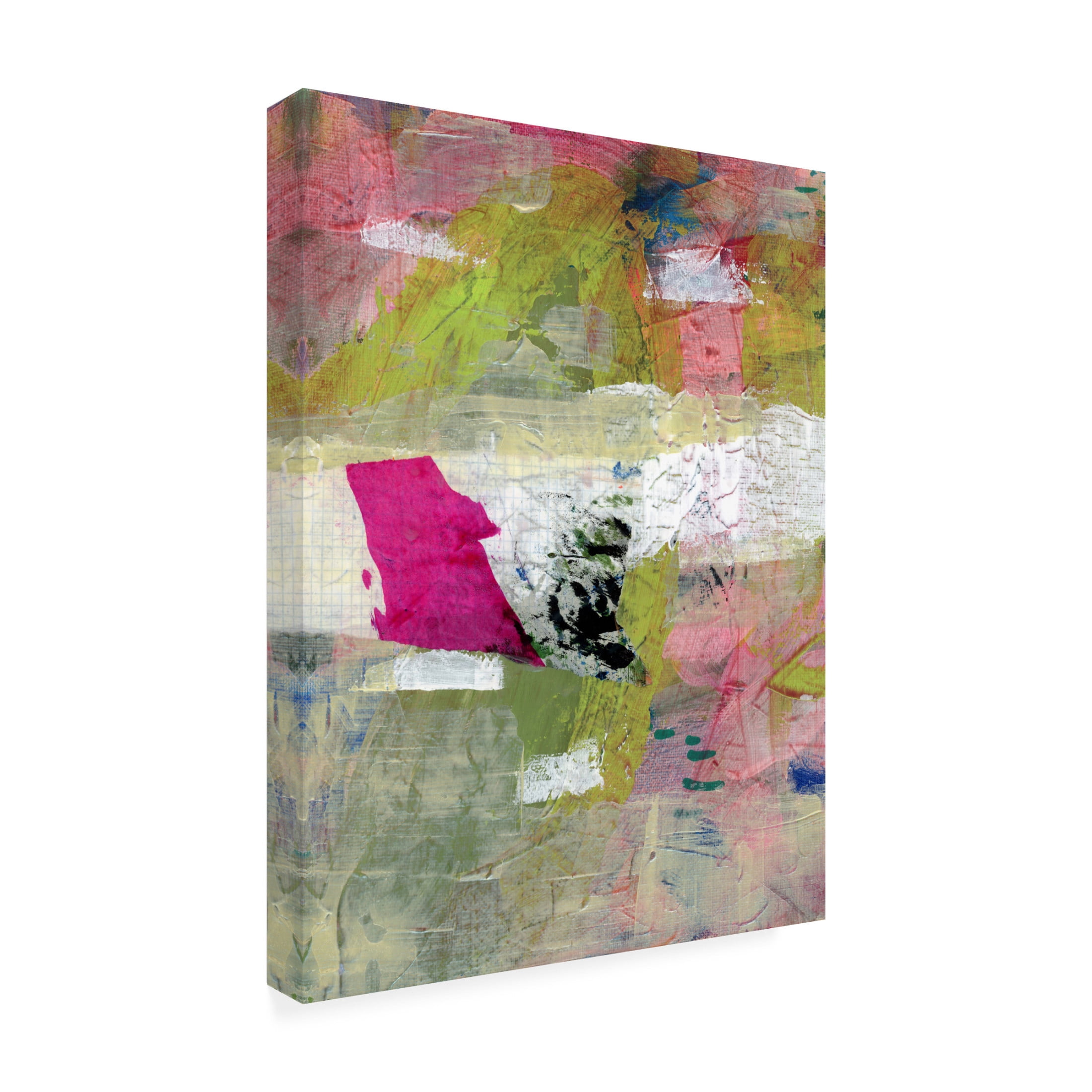 Canvas Wall Art - Jessalin Beutler 'Morning Dew' Wall Art for Living Room, Bedroom, or Office Décor by Trademark Fine Art - 35 x 47 Inches