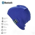 thumbnail image 3 of GRNSHTS Bluetooth Hat Beanie for Mens Gifts, Music Hat with Wireless Bluetooth V4.2 Winter Hat Built-in HD Stereo Speakers & Microphone with Rechargeable USB for Winter Outdoor Sports (Blue), 3 of 7