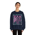thumbnail image 4 of Bloom in Style: Floral Tapestry - Unisex Heavy Blend™ Crewneck Sweatshirt, 4 of 5