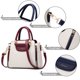 thumbnail image 3 of Nuevo bolso de moda en contraste, bolso cruzado de un solo hombro de gran capacidad, 3 of 5