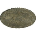 thumbnail image 3 of 30"OD x 1 1/4"P Nexus Ceiling Medallion (Fits Canopies up to 2 3/4"), Hand-Painted Witch Hazel Crackle, 3 of 5