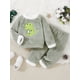 thumbnail image 2 of Pijama De Estilo Navideño De 2 Piezas Para Niños Pequeños, Conjunto De Top Y Pantalones De Manga Larga, Ropa De Descanso De Lana Coral Con Estampado AB, Conjunto De Pijama Informal Cálido Y Cómodo, Ro, 2 of 4