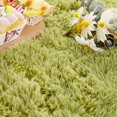 thumbnail image 3 of YJ.GWL Soft Area Rug Fluffy Carpets Plush Rugs for Living Room Bedroom Kids Room Mat,2.6'x5.3',Green, 3 of 7