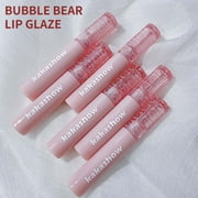 Lip Tint Stain, Moisturising Lip Gloss, Long-Lasting Mirror Lip Gloss with High Colour Rendering, Hydrating Water Light Texture for Sensitive Skin and Natural Makeup
