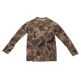 thumbnail image 3 of Camiseta de manga larga de alta elasticidad con absorción de sudor de camuflaje al aire libre (Patrón de pitón de la junglaXL), 3 of 8