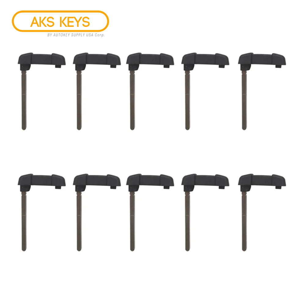AKS Keys Emergency Prox Key Blade Blank Insert Compatible with Jaguar & Land Rover 2 Pack
