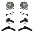 thumbnail image 1 of Transit Auto Front Bearing Lower Control Arm with Ball Joint Outer Tie Rod Sway Bar Stabilizer Link Kit (8Pc) for Car Mitsubishi Outlander RVR Lancer PHEV Sport Left Right Driver Passenger K77-101970, 1 of 10