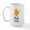 White, variant on CafePress - Flute Chick Large Mug - 15 oz Ceramic Large White Novelty Mug