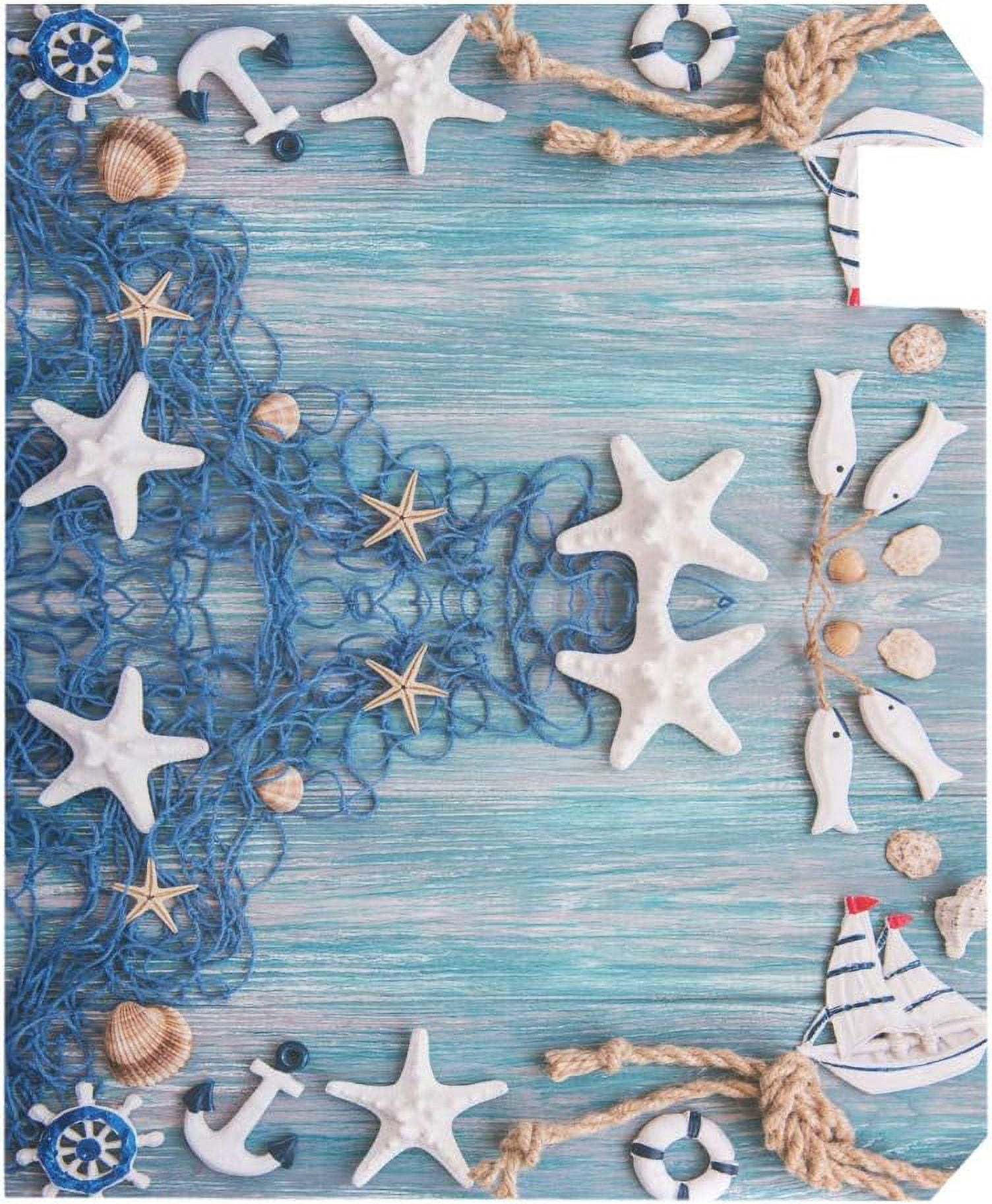 Lingtoolator al Summer Beach Magnetic Mailbox Cover MailWraps Garden Yard Home Decor for Outside Standard Size-18"x 20.8"