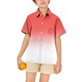 thumbnail image 2 of TZEWGL Cute Shirt For Child Patchwork Short Sleeve Tie Dye Prints Trendy Clothes For Infnants size 12-13T, 2 of 5