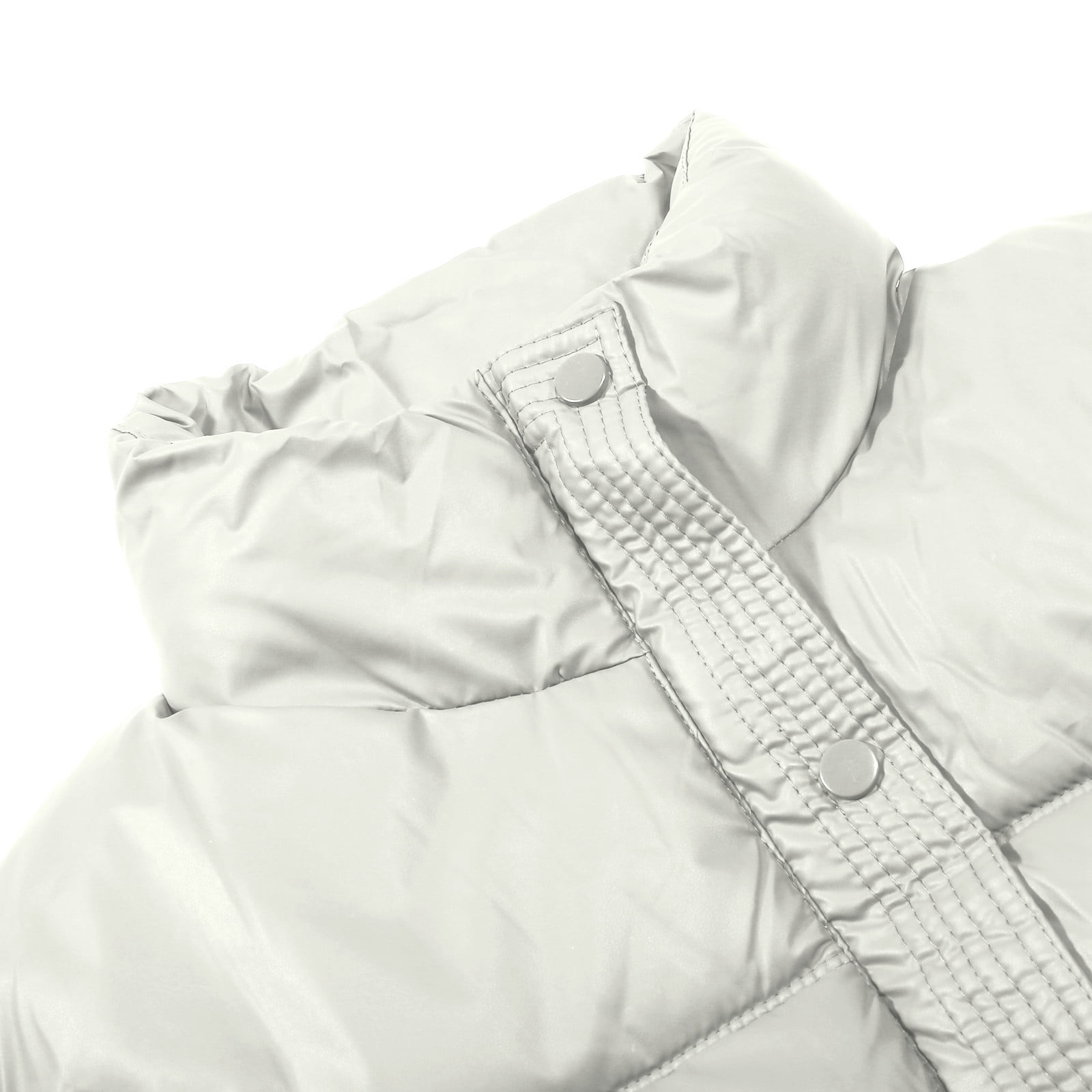 Solid Color Stand Collar Loose Thick Bread Suit Small Padded Jacket Anorak plus Size Jacket Women Winter Coat Rain Coat for Women plus Size Long Sleeve Women Coat Winter Coat Women Jacket Jackets 2x
