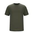 thumbnail image 5 of SEAOPEN Mens Henley Shirts Long Sleeves Waffle Texture Button Tee Tops Casual Lightweight Pullover Shirt Army Green,M, 5 of 6