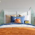 thumbnail image 3 of Pemberly Row Madison Twin Solid Wood Panel Headboard in White, 3 of 6