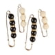thumbnail image 3 of Broche de perlas para decoración, ajuste de ajuste, manualidades DIY, cinturilla, alfileres de seguridad para gemelos, cárdigan, camisa, chal Estilo B BLESIY Broches, 3 of 8