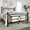 Classic Black, variant on Einfach Queen Size Upholstered Bed Frame, Platform Bed with Velvet Wingback Headboard, Green